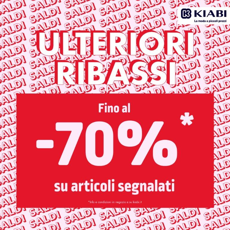 Ultima occasione da KIABI!